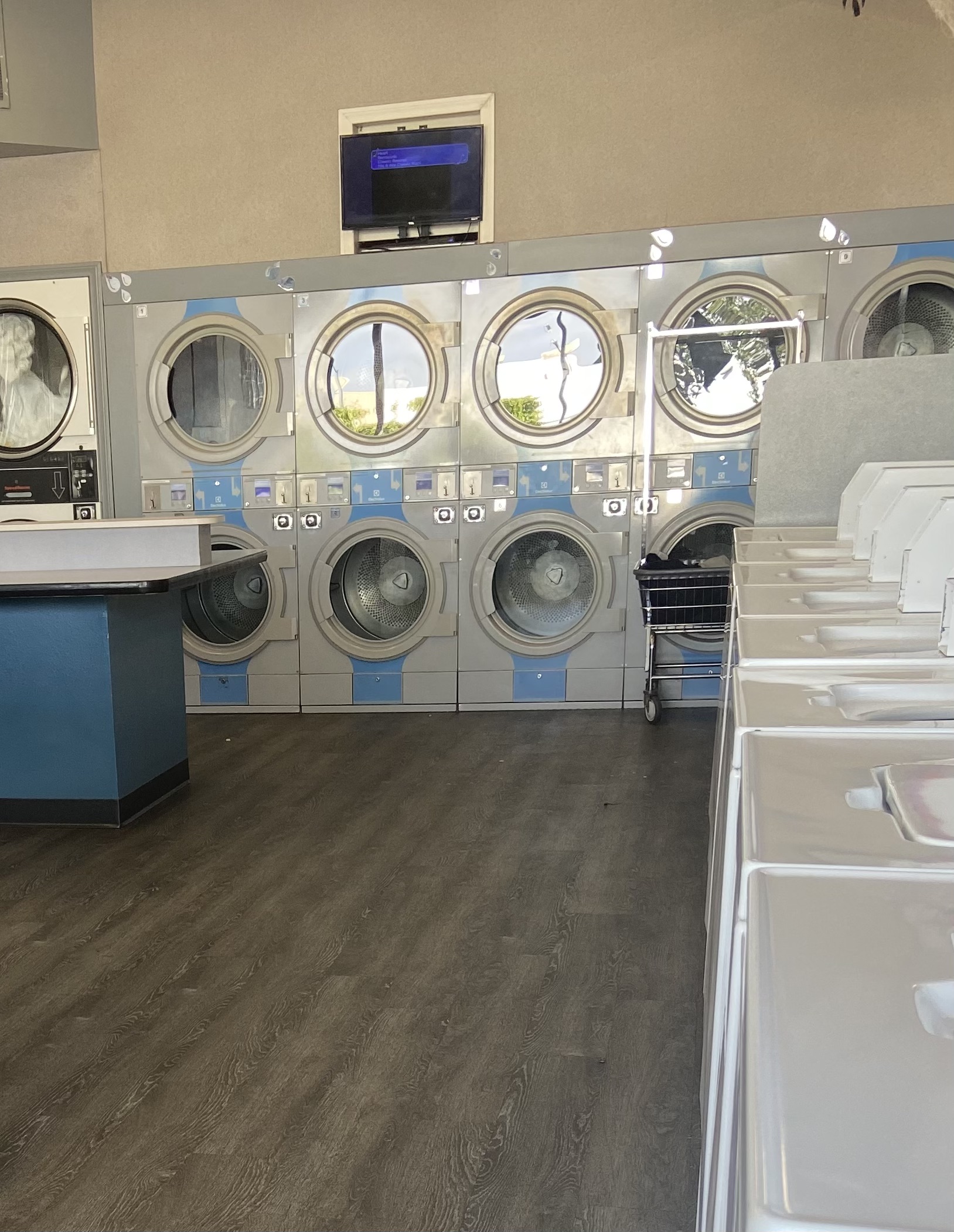 Washer and Dryer Area